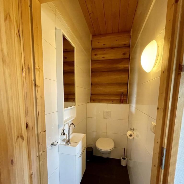 Unieke Houten Villa Met Sauna In Twente - 5P Den Ham ภายนอก รูปภาพ